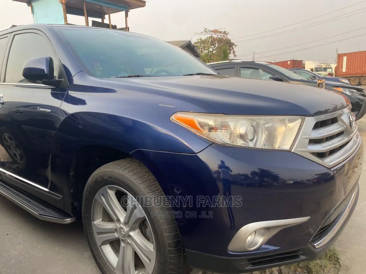Toyota Highlander Limited 3.5l 4WD 2013 Blue