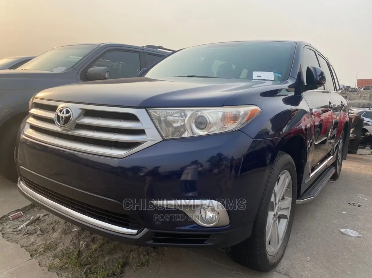 Toyota Highlander Limited 3.5l 4WD 2013 Blue