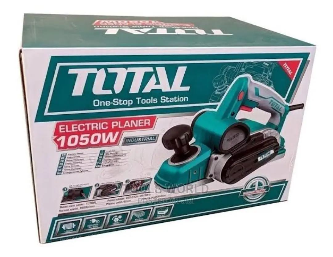 Total Tools Electric Planer 1050W (TL1108236)