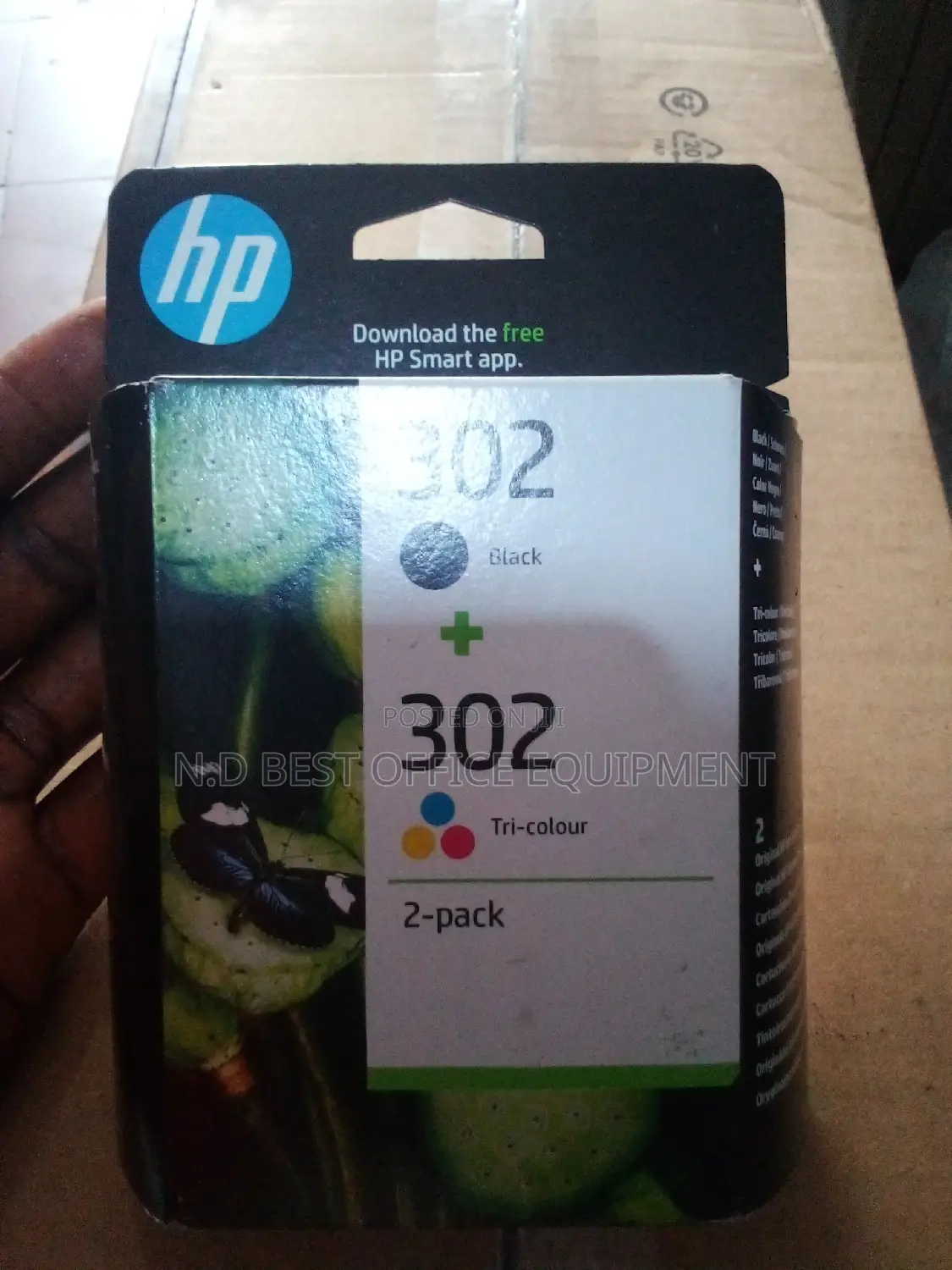 Original Hp 302 Black and Colors Available Affordable