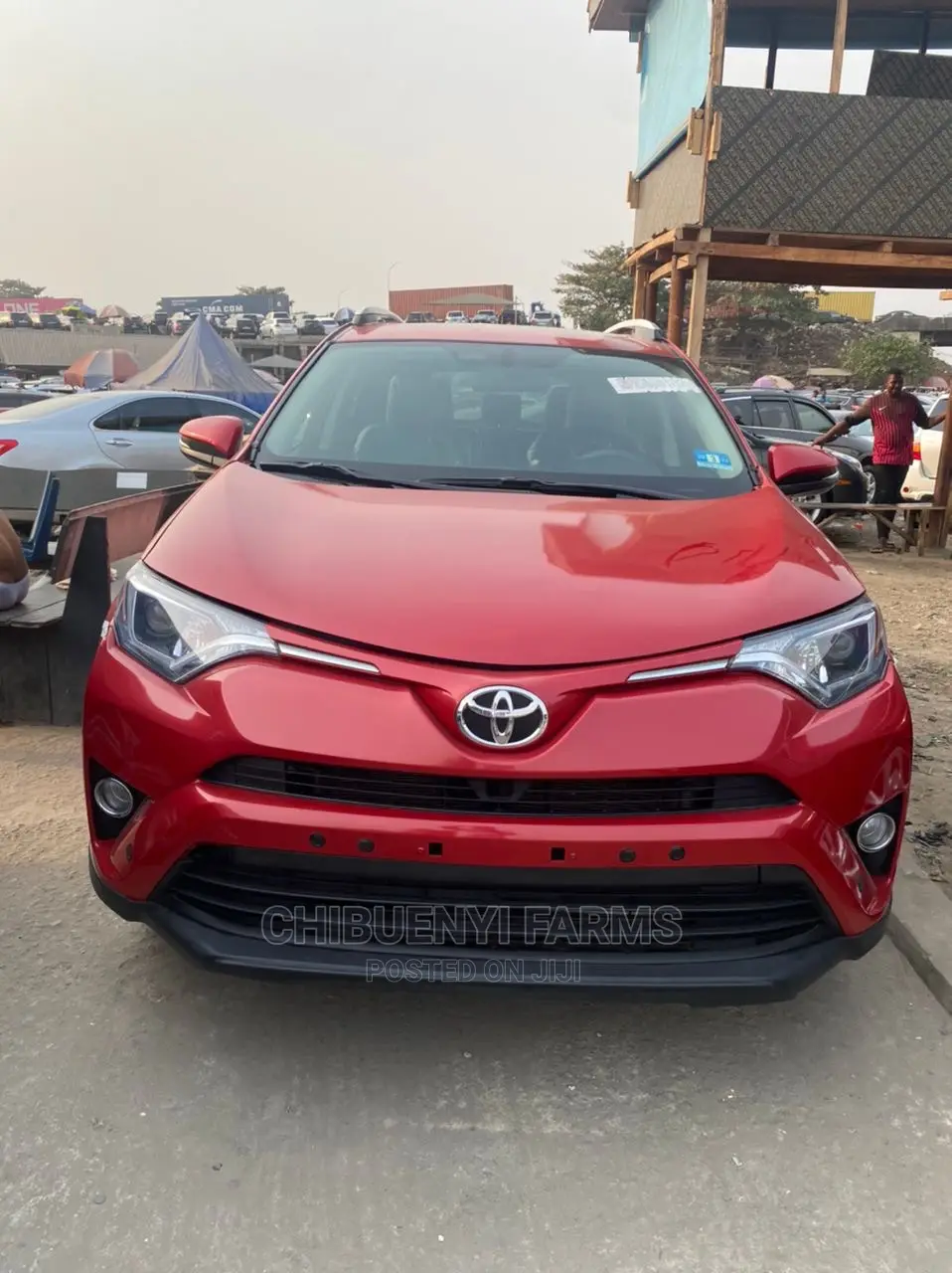 Toyota RAV4 XLE AWD (2.5L 4cyl 6A) 2017 Red