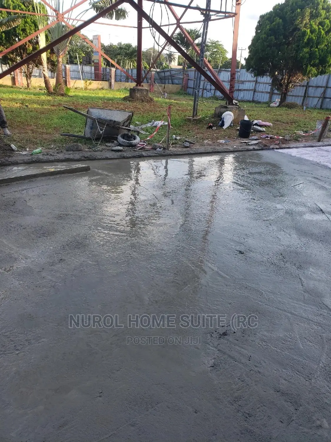 Durable Stamped Concrete Floor Finish
