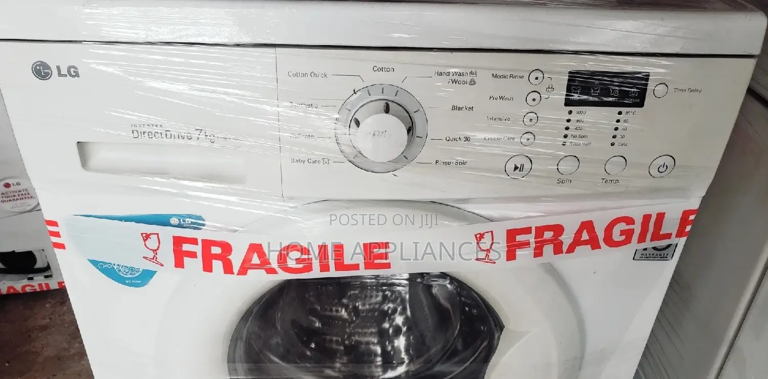 Inverter Drive Lg 7kg Washing Machine With Warranty