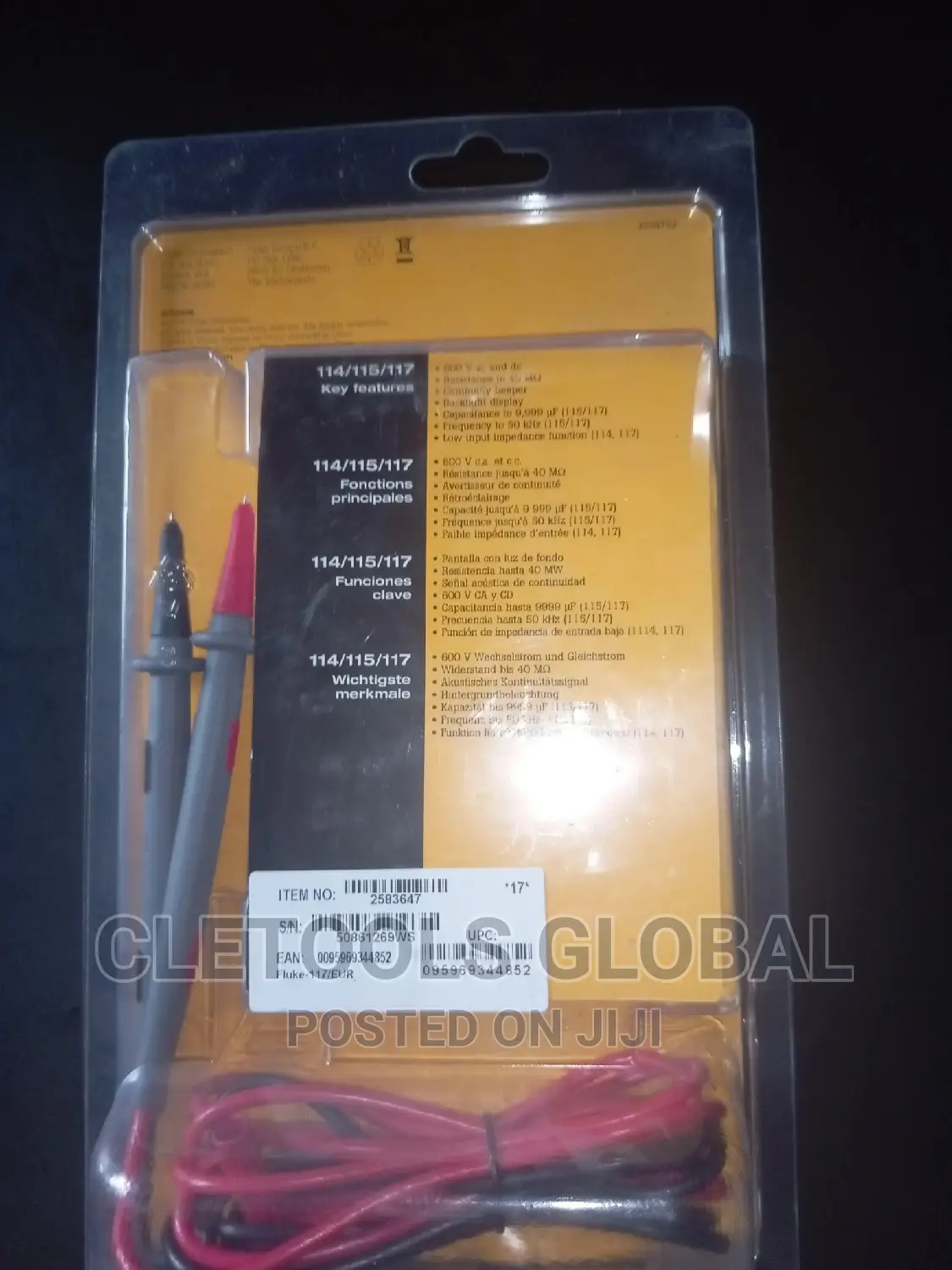 117 Fluke Meter
