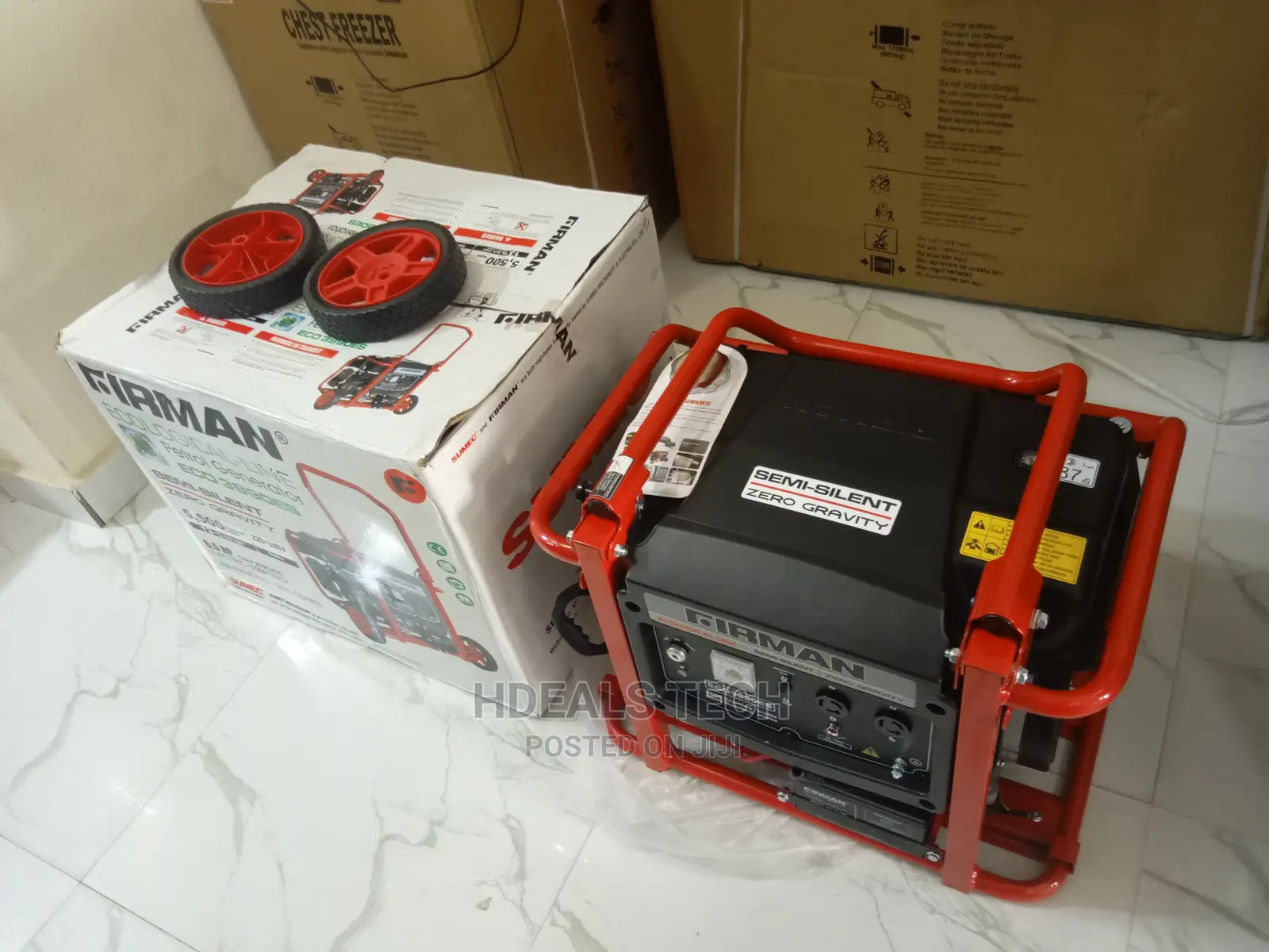 New Sumec Firman ECO3990ES 5.5KVA Gasoline Generator.
