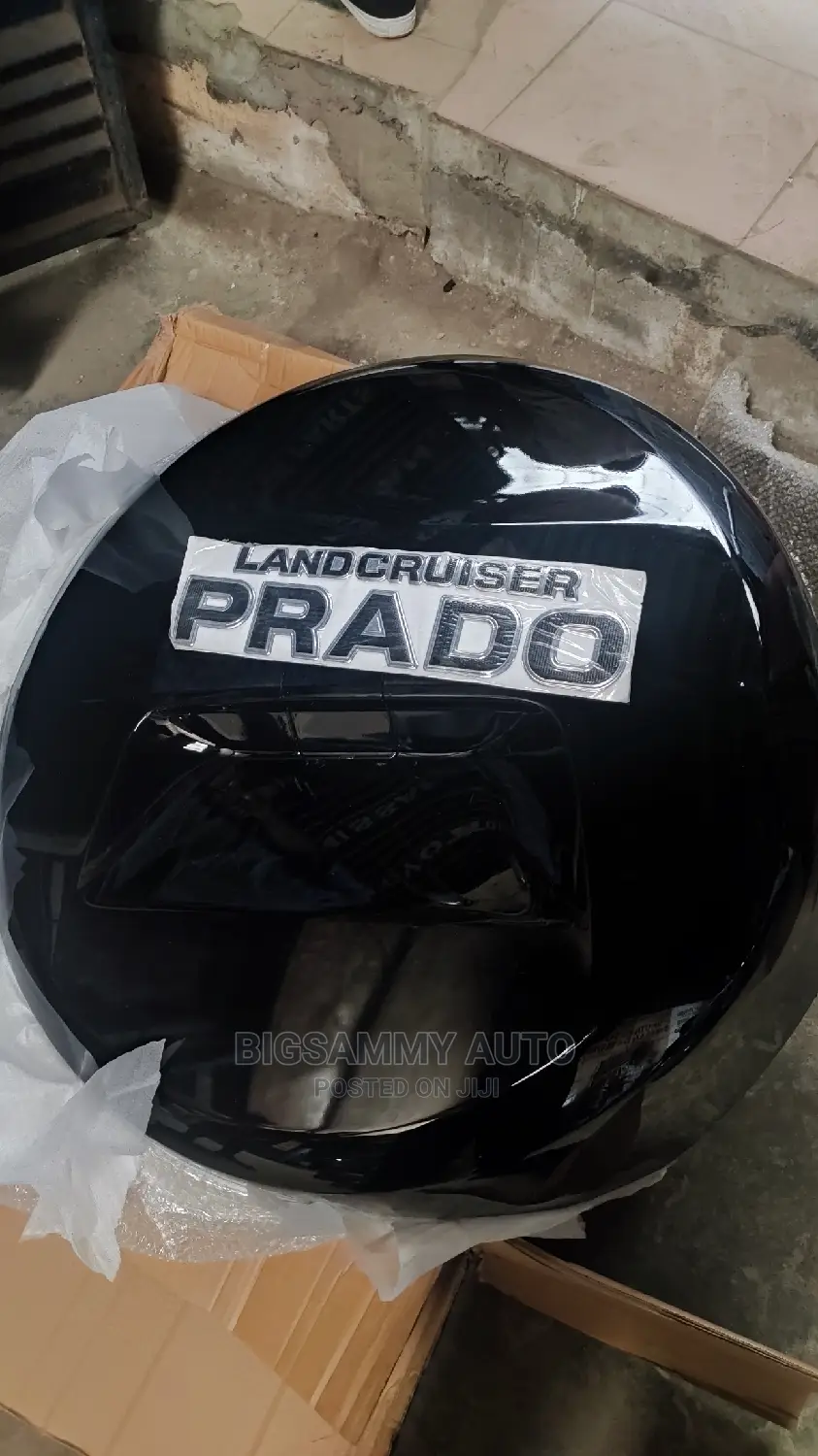 Prado Tyre Cover With Sticker