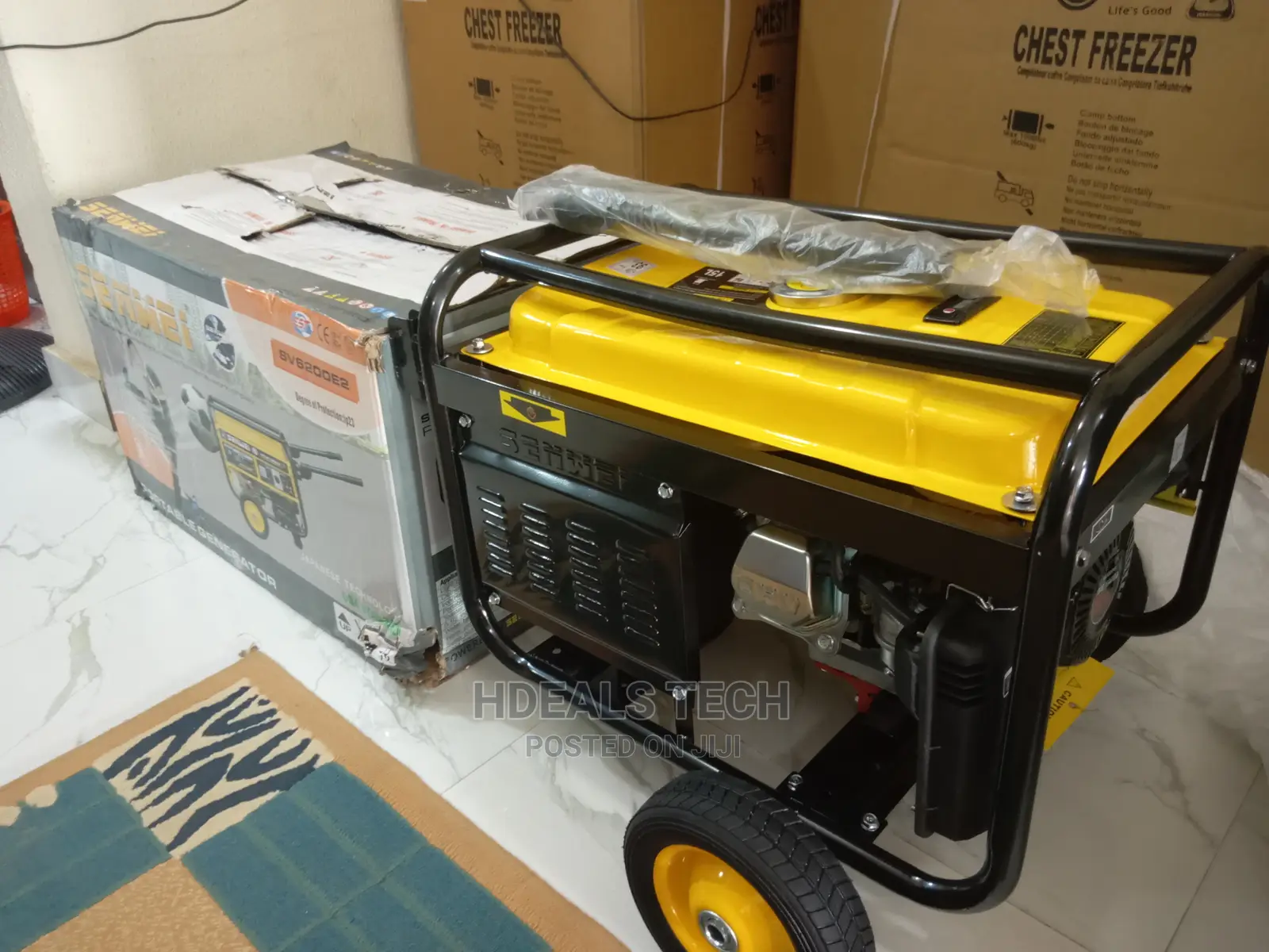 Senwei Key-Starter Generator, 4.5kva, Sv6200e2.