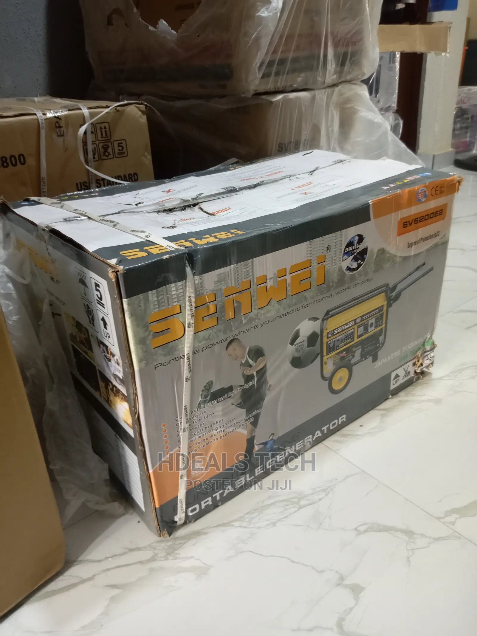 Senwei Key-Starter Generator, 4.5kva, Sv6200e2.
