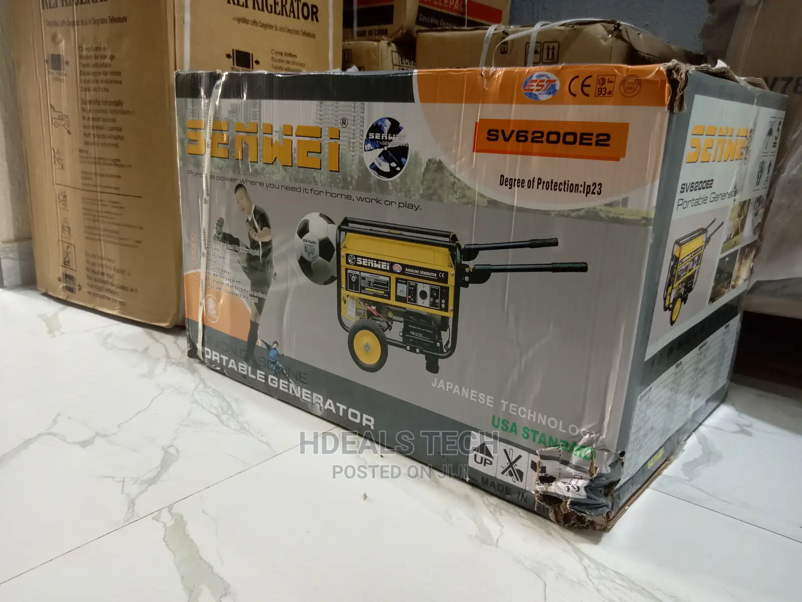 SENWEI 4.5KVA Key Starter Generator, SV6200E2.