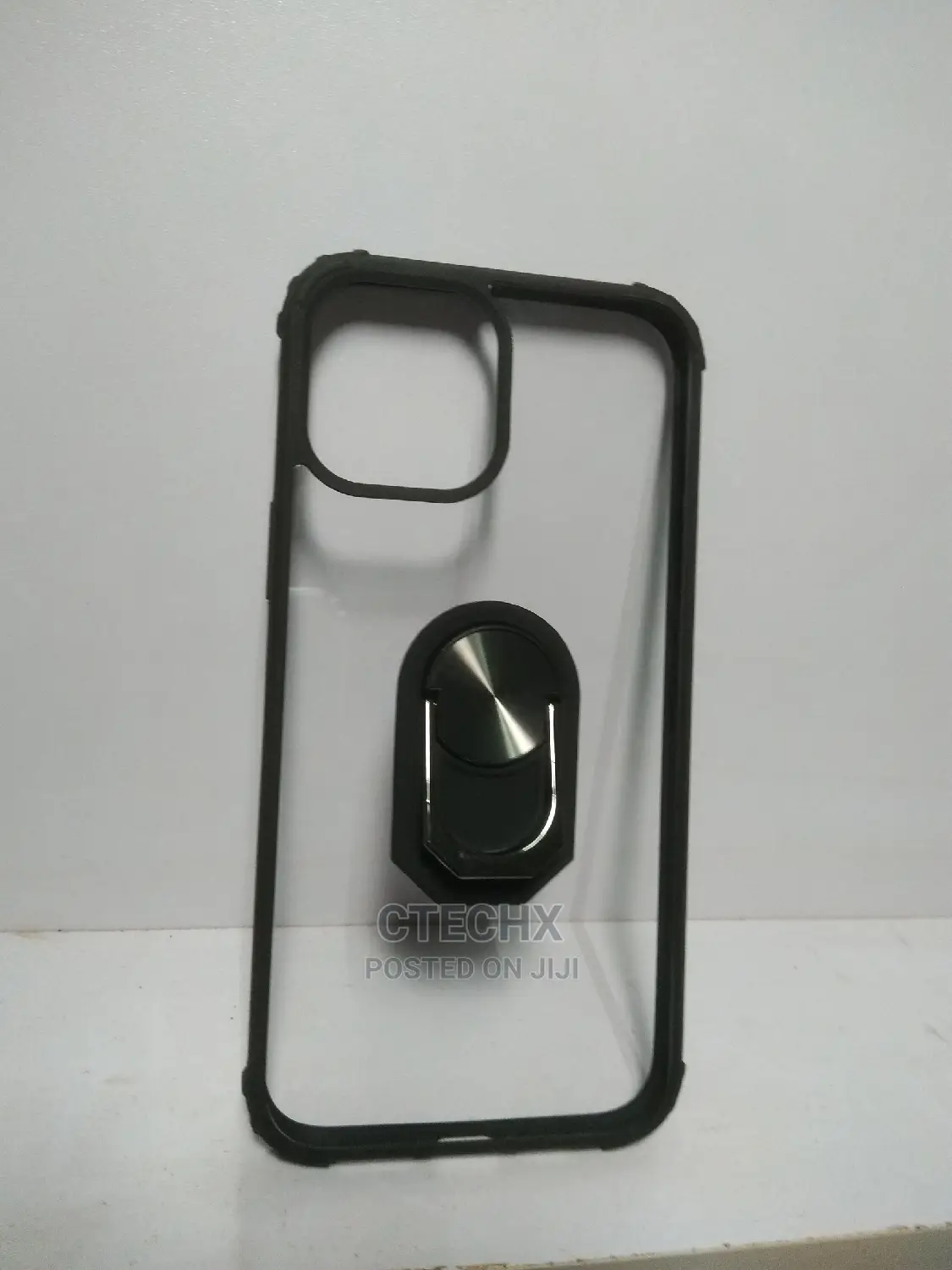 iPhone 12 Pro Max (6.7") - Clear Case With Keyring Stand
