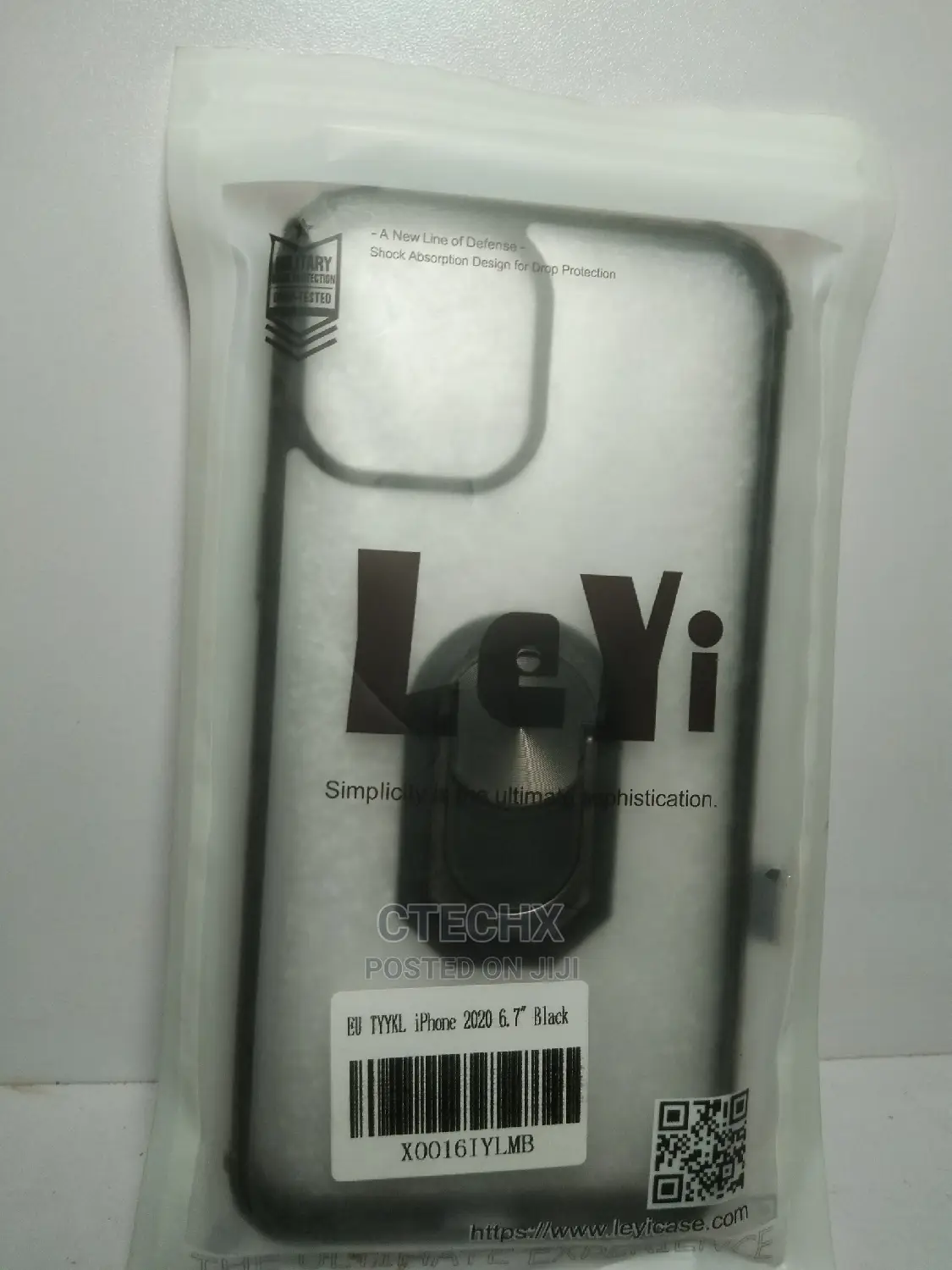 iPhone 12 Pro Max (6.7") - Clear Case With Keyring Stand
