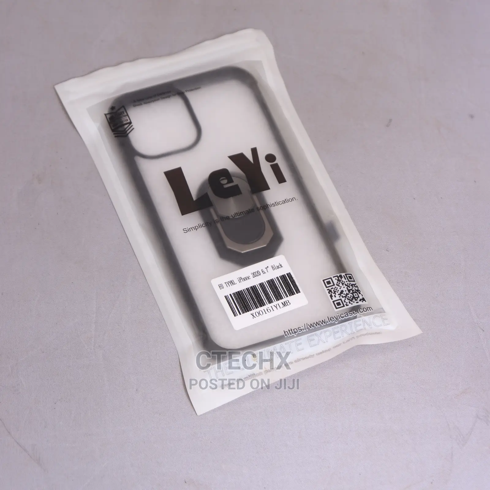 iPhone 12 Pro Max (6.7") - Clear Case With Keyring Stand