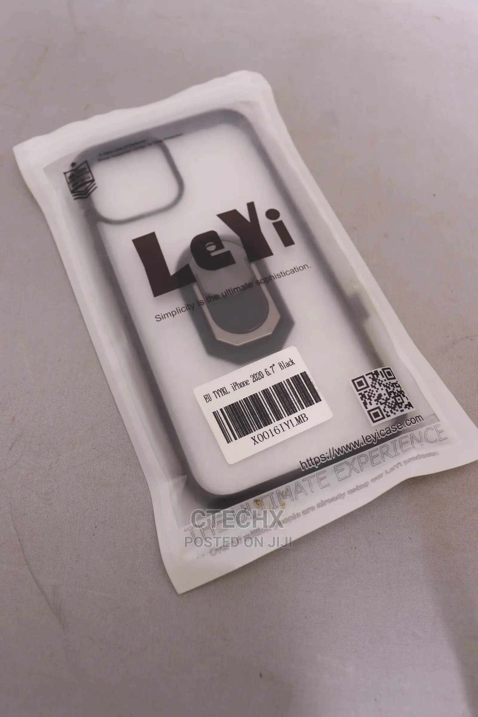 iPhone 12 Pro Max (6.7") - Clear Case With Keyring Stand