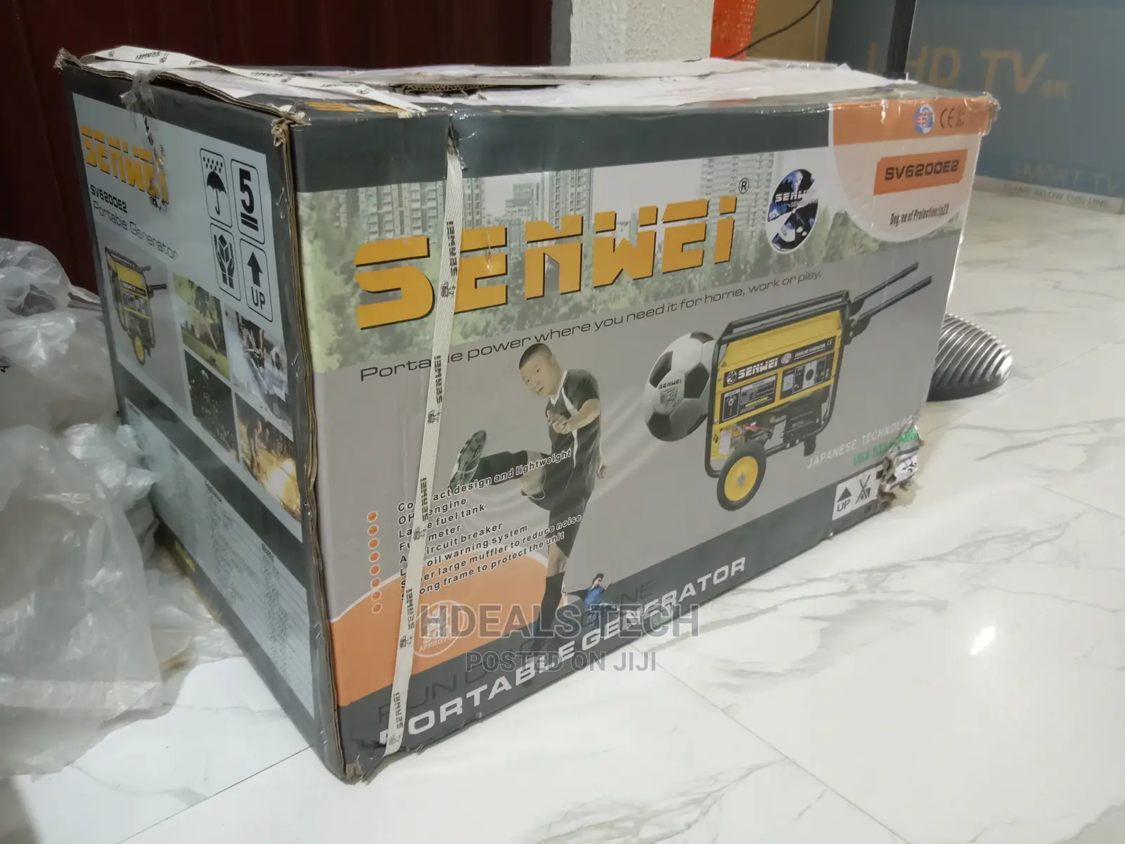 Senwei Petrol Generator, 4.5KVA, SV6200E2.
