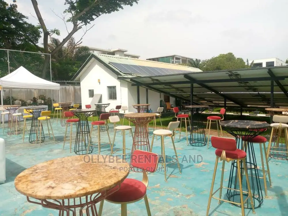 Bar Chair And Cocktail Tables Available In Stock.