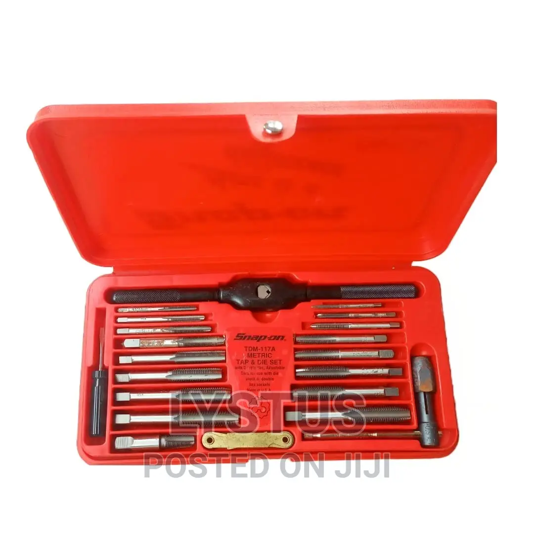 3mm-12mm Snap-On 41pc Metric Tap and Die Set TDM117A