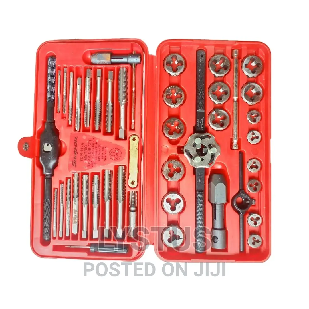 3mm-12mm Snap-On 41pc Metric Tap and Die Set TDM117A
