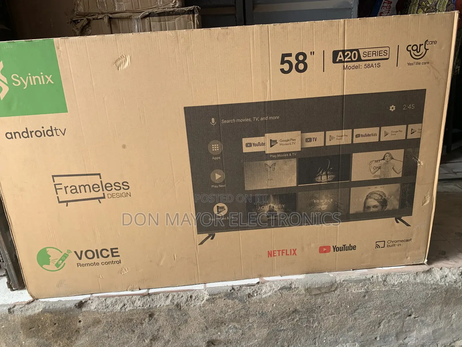 Syinix Android TV 58 Inches
