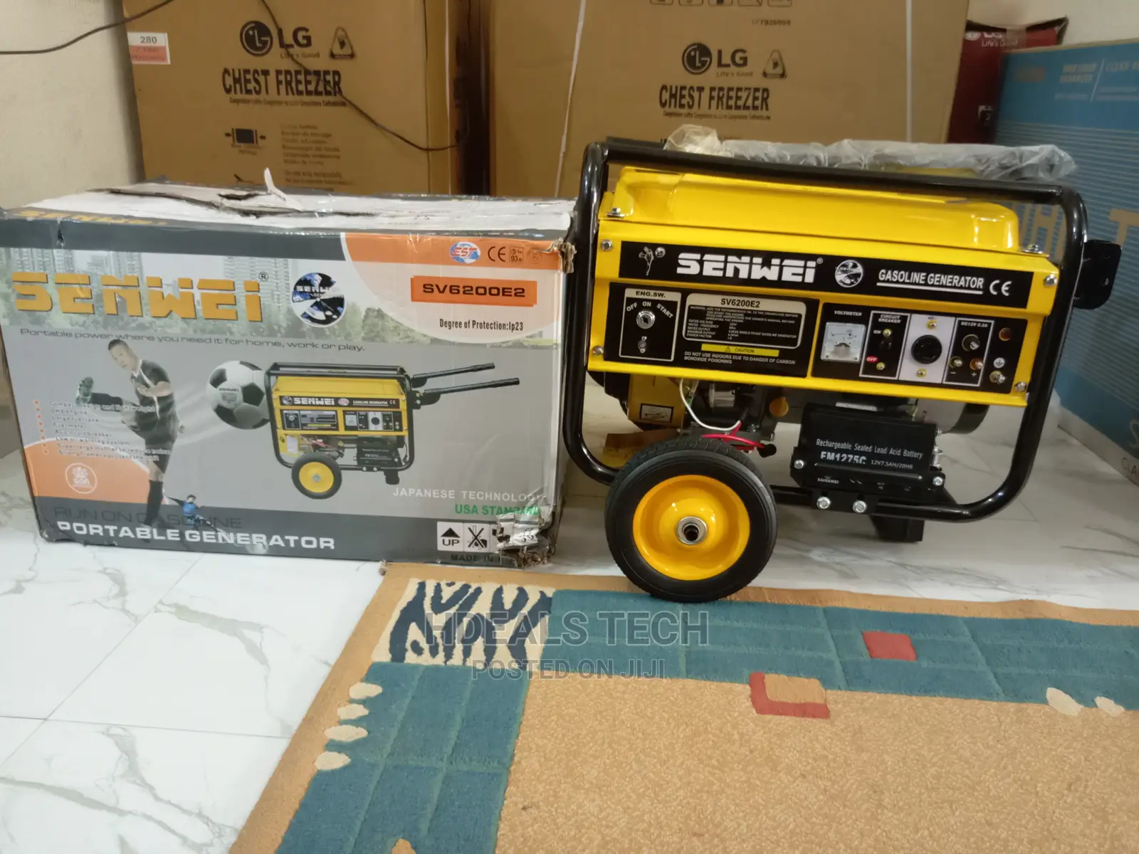 Senwei 4.5KVA Petrol Generator, SV6200E2.