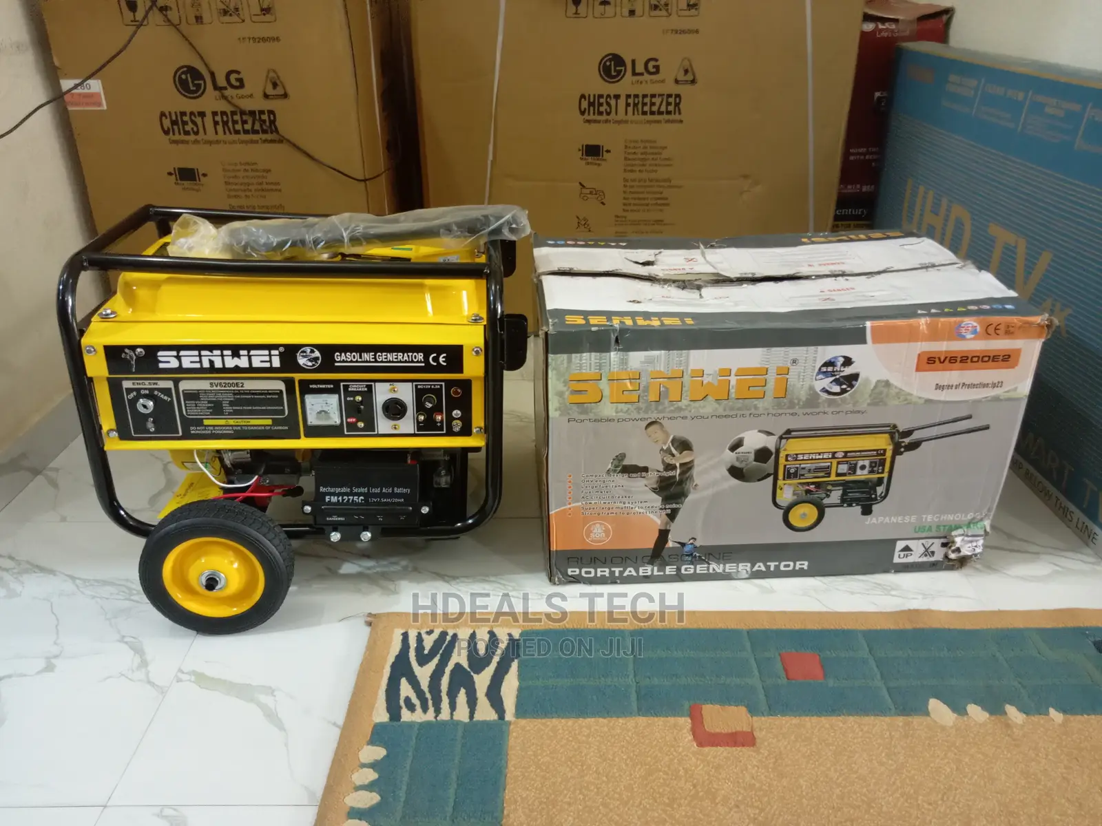 4.5KVA Senwei Petrol Generator, SV6200E2.