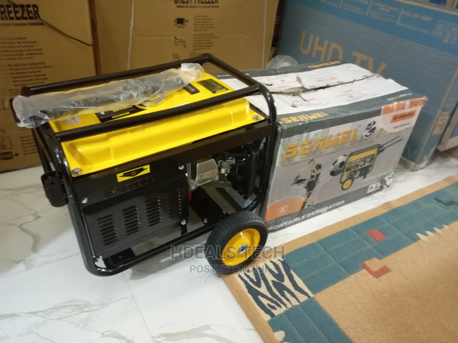 Brand New 4.5KVA Senwei Petrol Generator, SV6200E2.