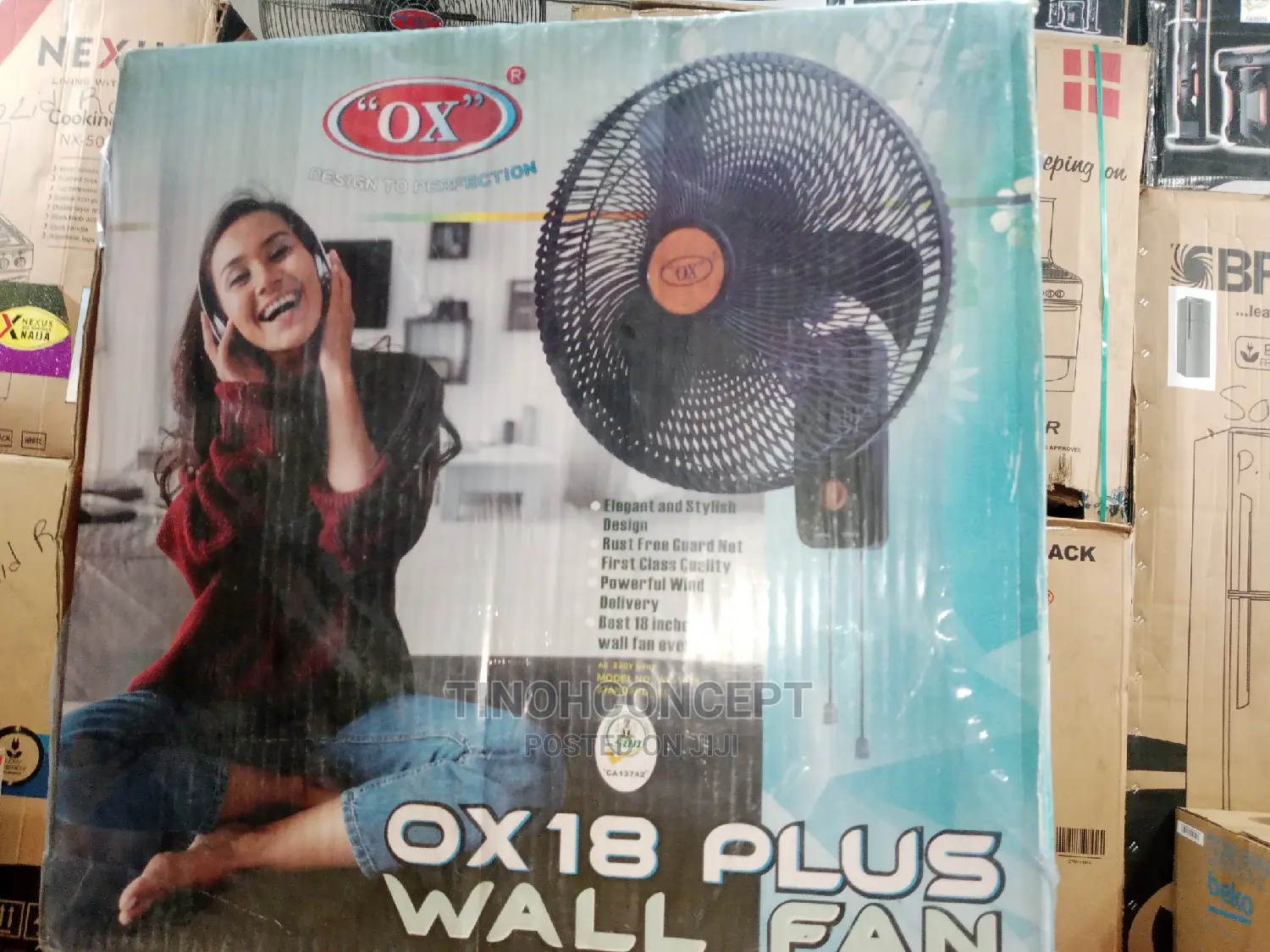 Ox Wall Fan 18inches