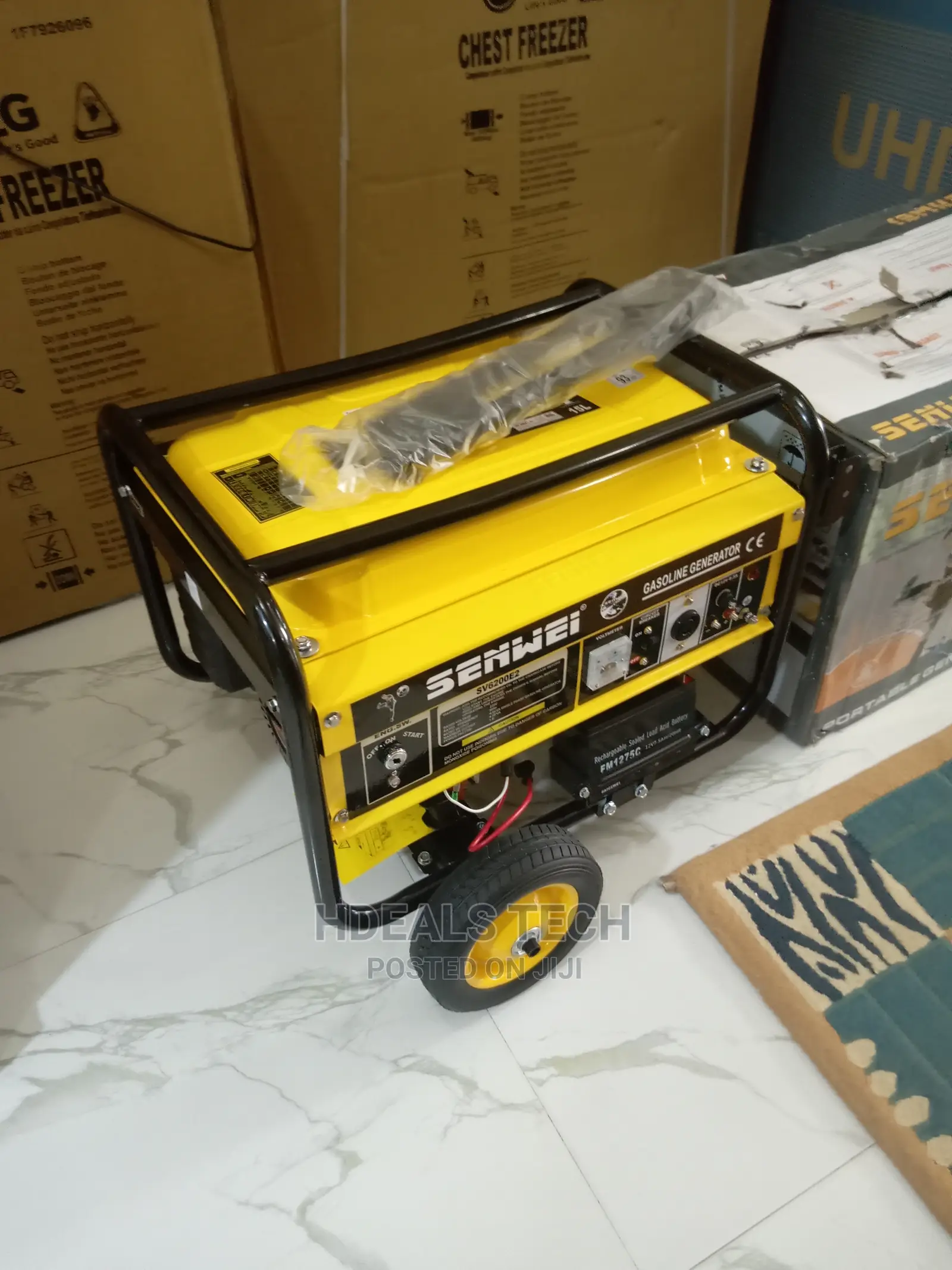 New Senwei Mobile Generator, 4.5KVA, SV6200E2.