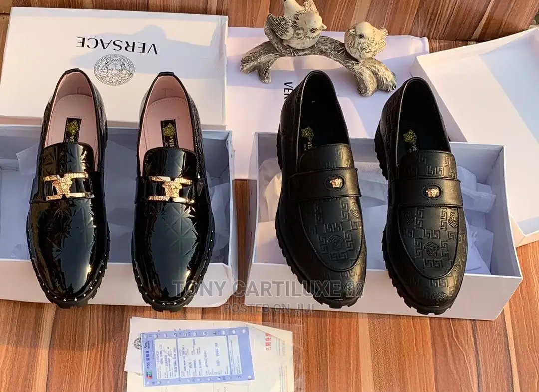 Versace Lúxury Men Flat Shoe