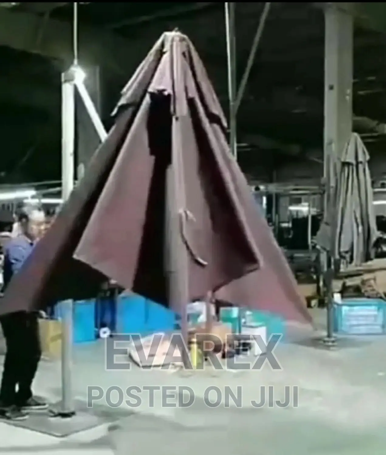 Solar Light Umbrella Canopy, Outdoor Poolside/Garden