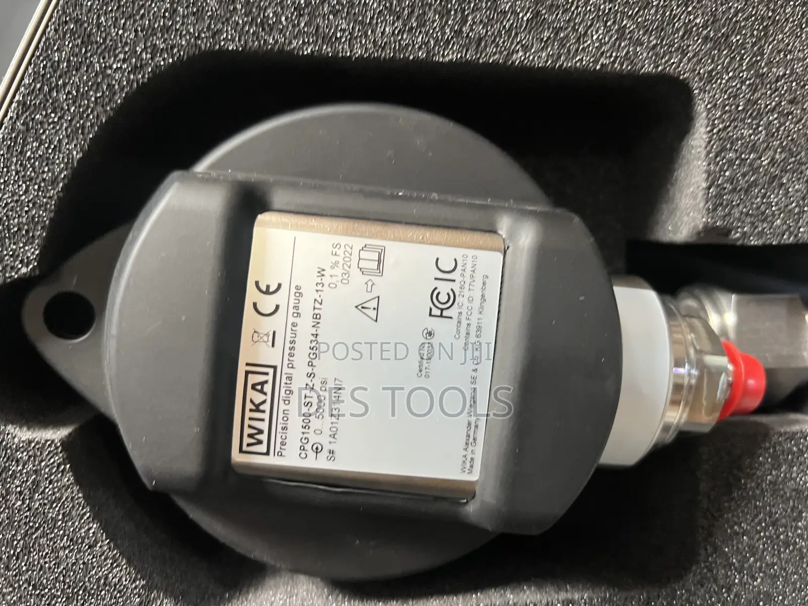 WIKA Instrument CPP700-H Hydraulic Hand Pump 10,000 PSI