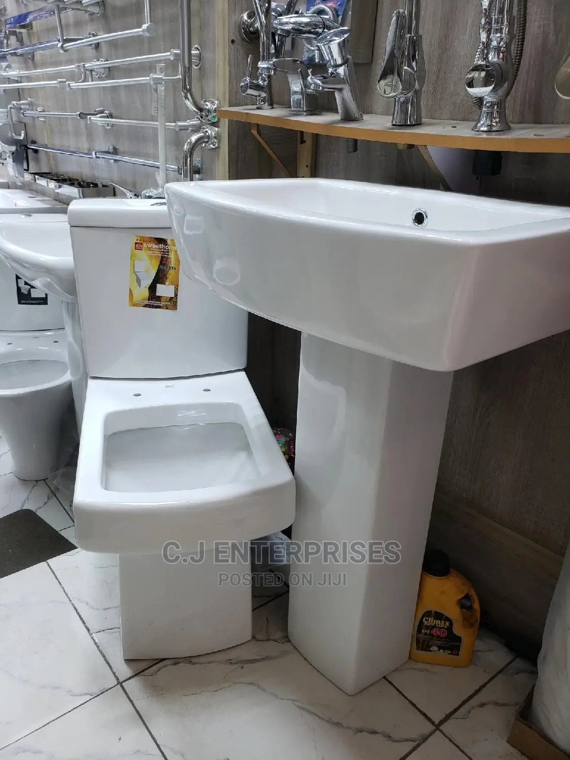 Sweethome Ceramic Wc Set