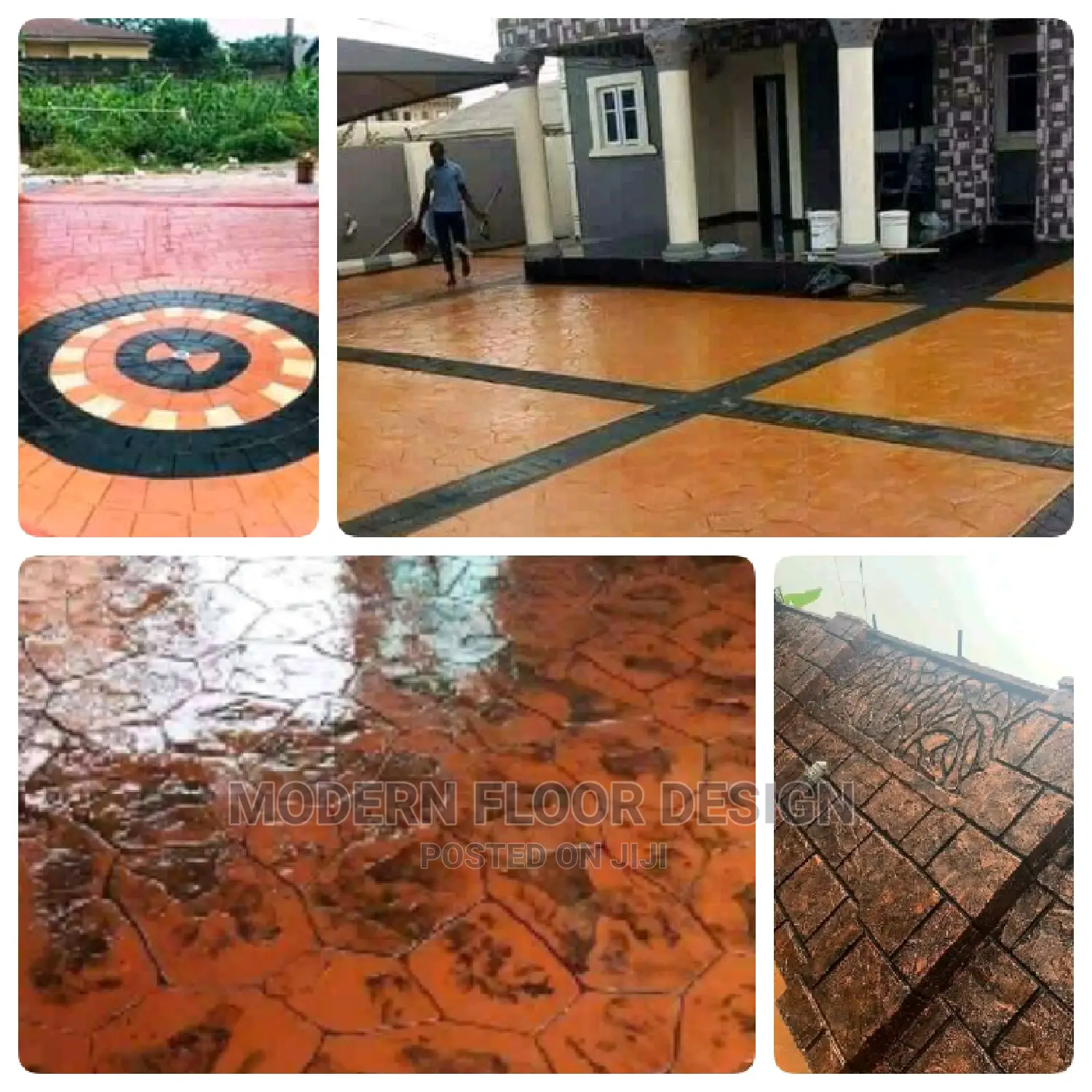 The Paradise Stamp Floor