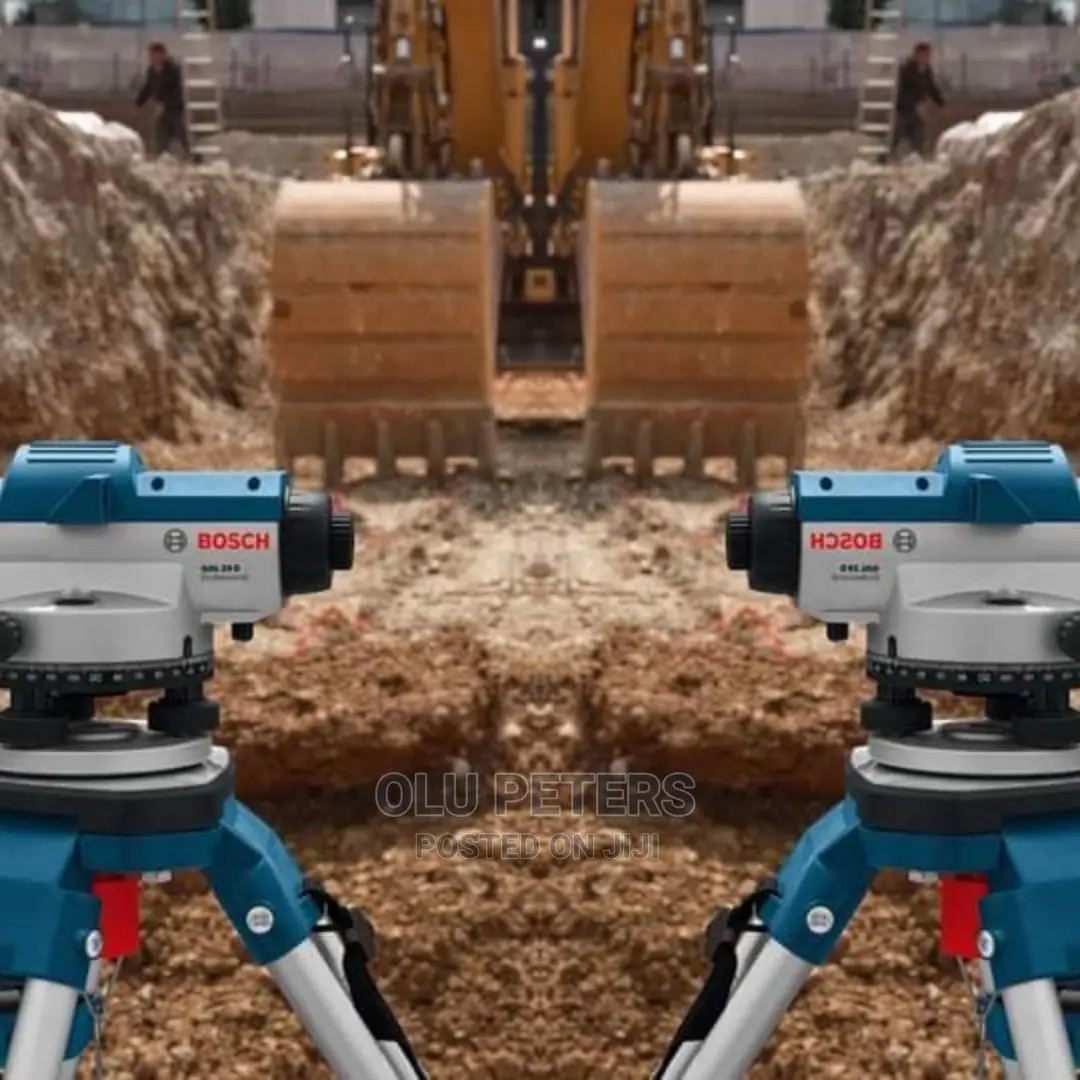 Bosch Automatic Levelling Instrument With Tripod And Staff
