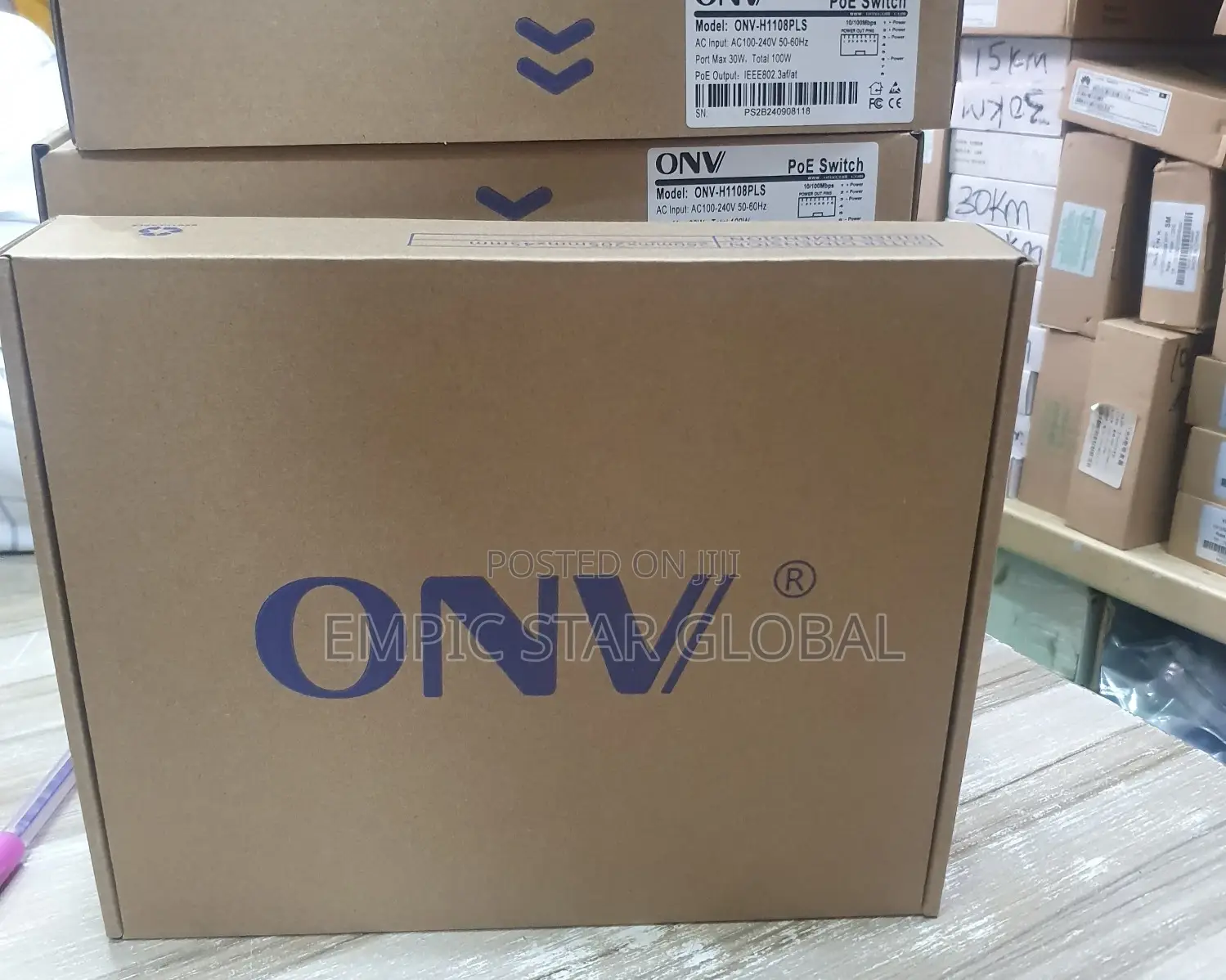 Onv 10/100m 10-port Poe Switch