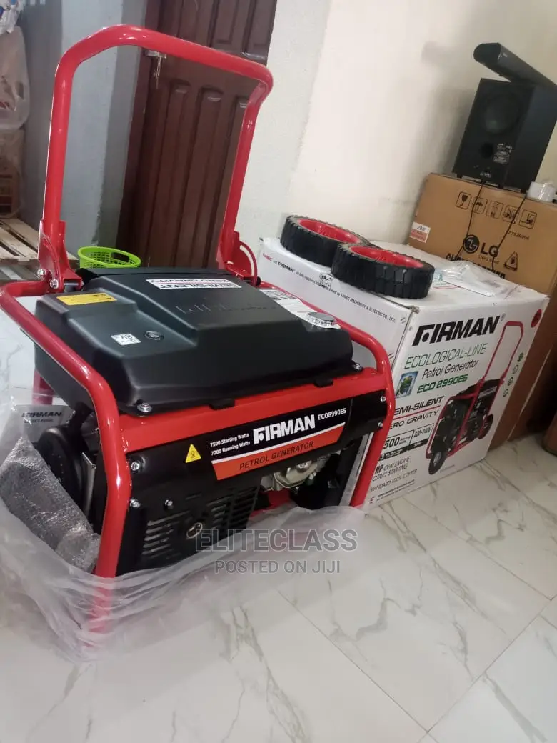 Brand New House Generator Firman 7.5kva- Key Starter