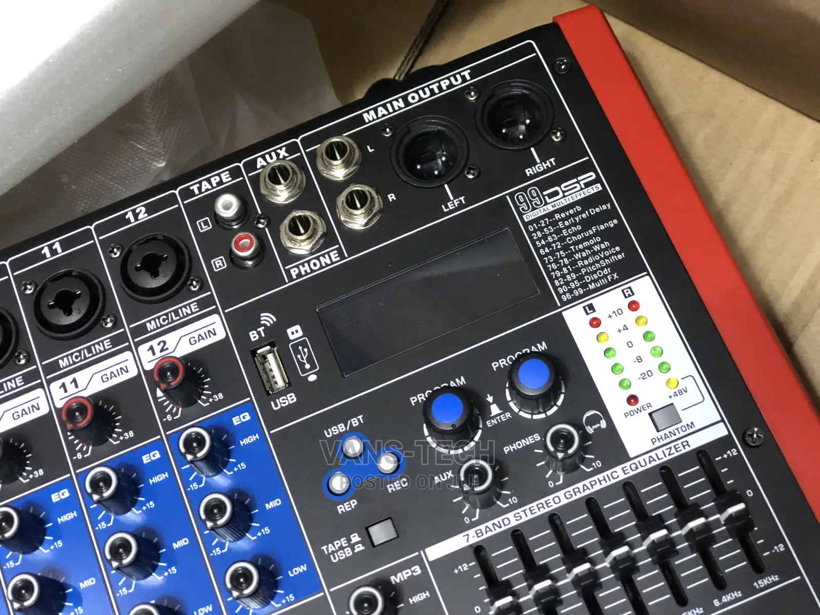 Yamaha 12channels Pro Mixer(Eq and Effects)