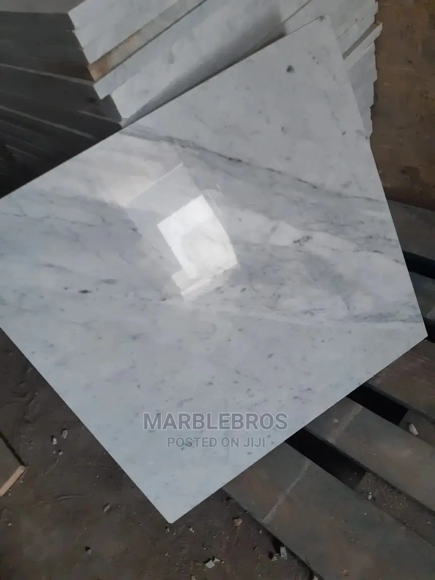 Italian White Karara Marble Stone MB