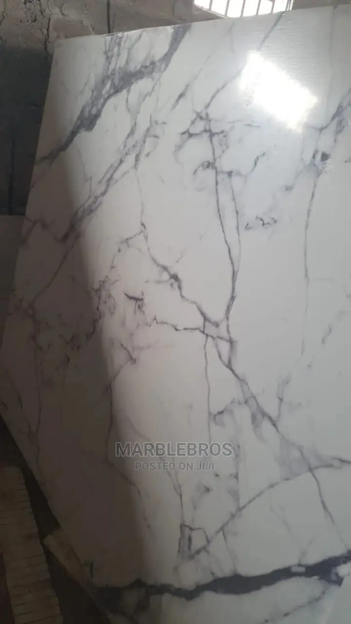 Italian White Karara Marble Stone MB