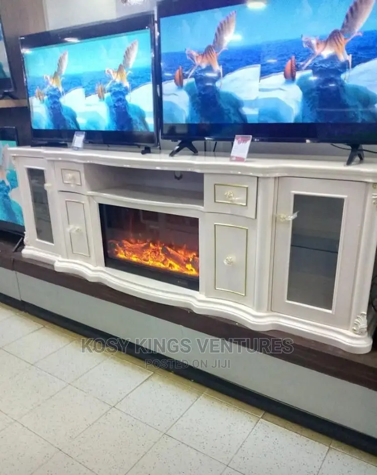 Long Fireplace Tv Stand 2 Meters