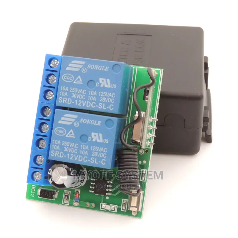 12v 2ch Relay 433mhz Receiver
