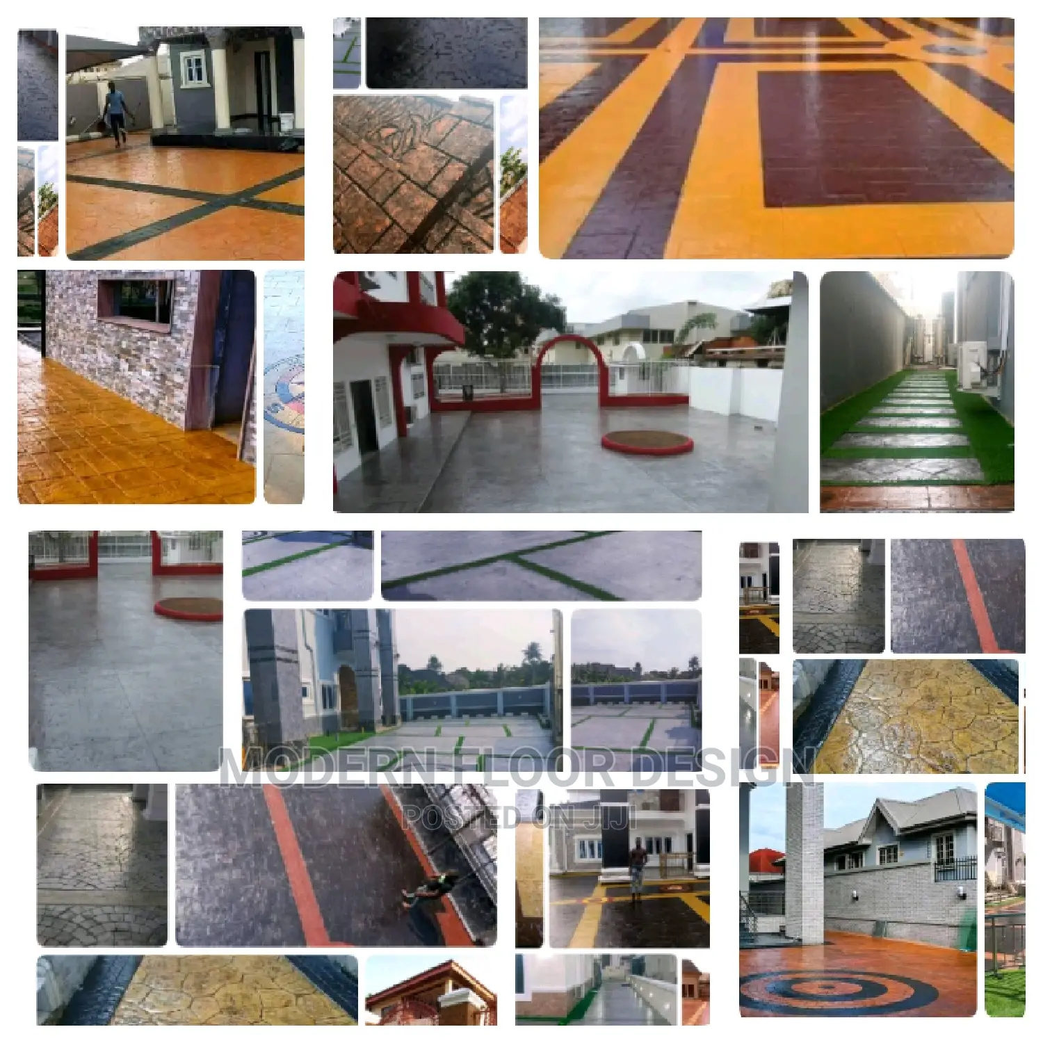 The Victory Stamps Floor