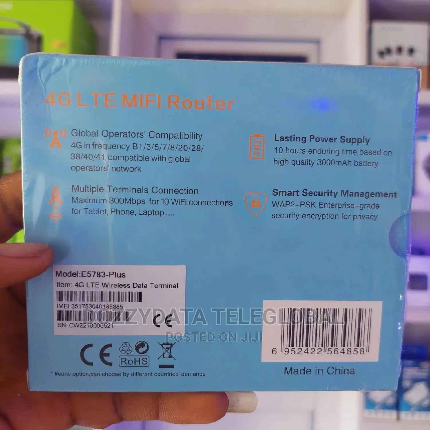Fast 5g Universal Wifi With 30,000mah Battery