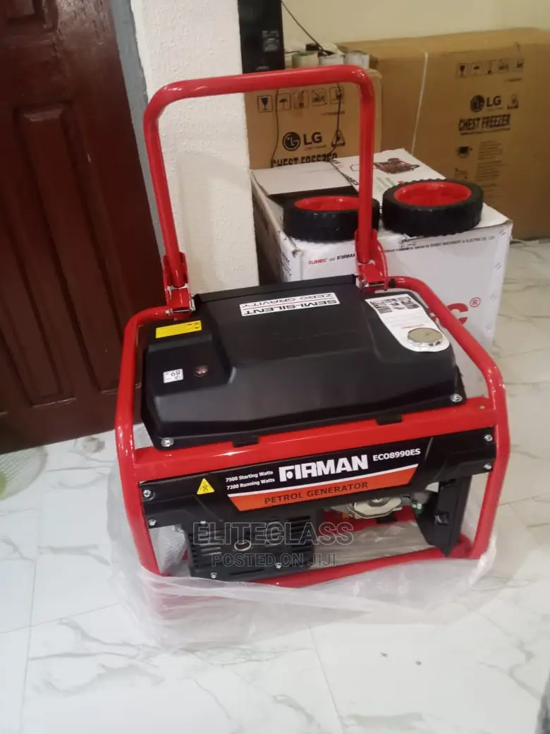 Firman Petrol Automatic House Generator| Brand New 7.5kva