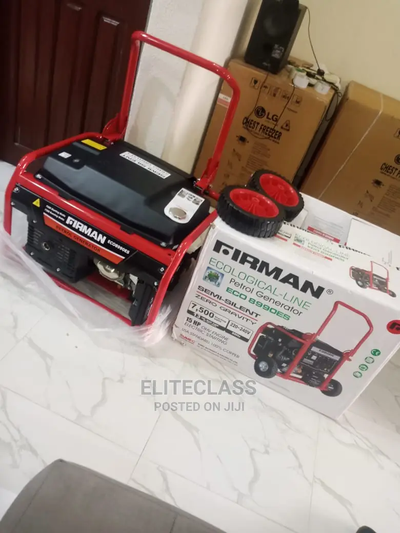 Eco 8999oes (Automatic|) Firman Brand New Generator7.5kva