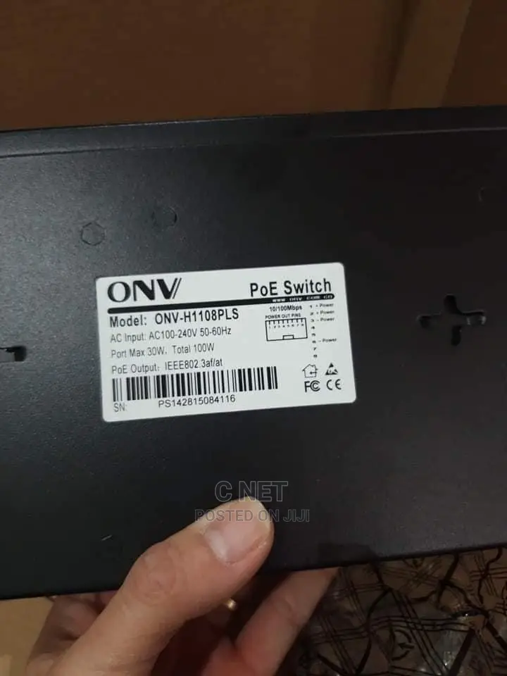 ONV-H1108PLS 8port Poe Switch