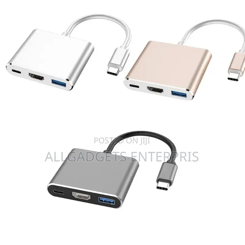 HDMI to Type C 3 in 1