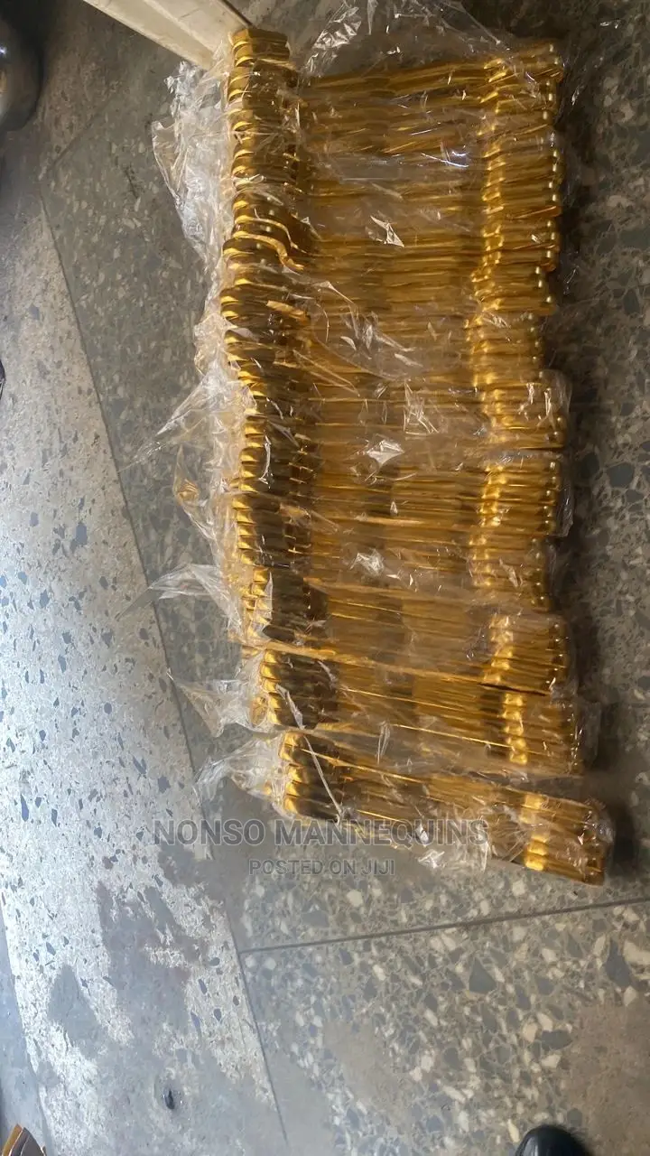 Luxury Gold Aluminum Plated Clothes Hangers