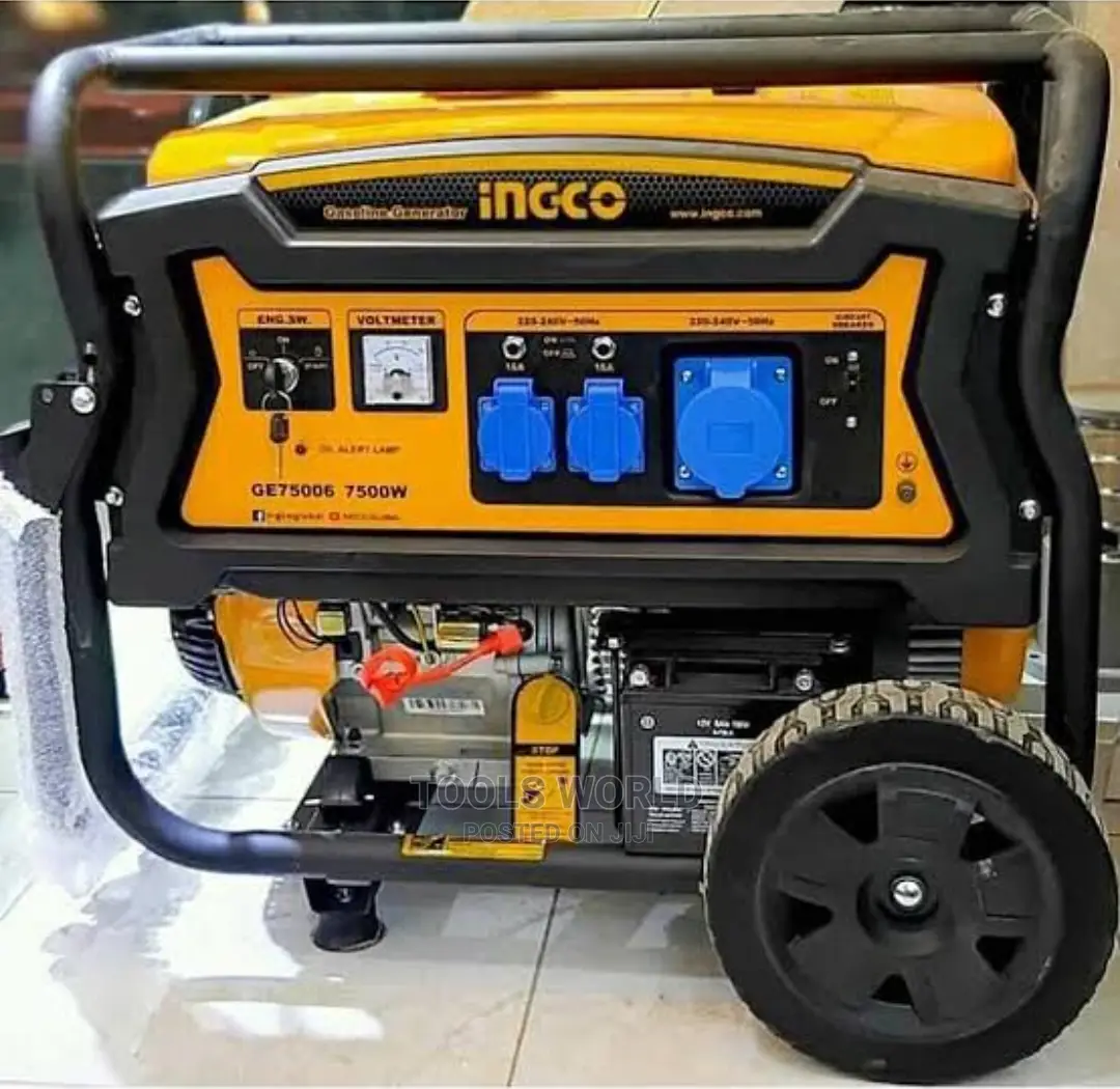 7.5kva INGCO Keystater Gasoline Generator 7.5kw- GE75006