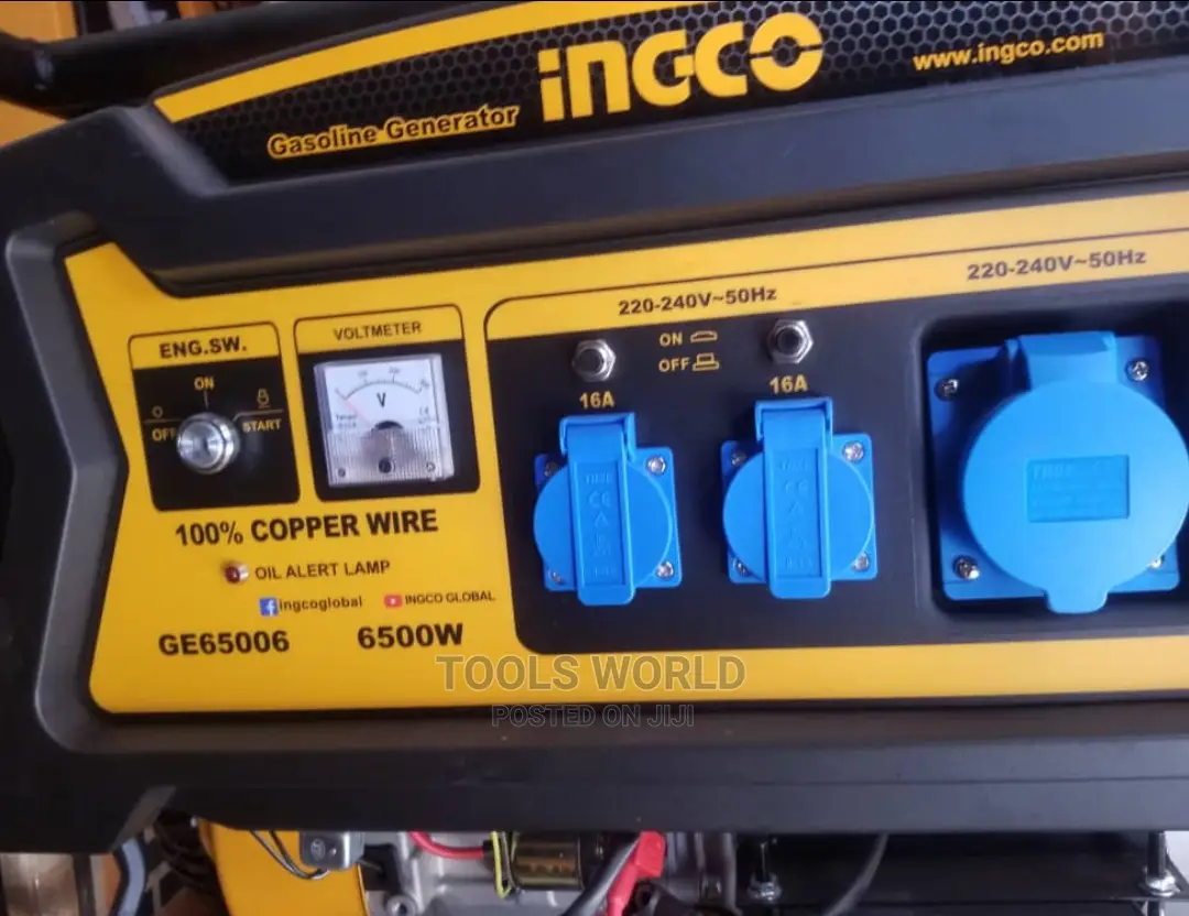 INGCO 6.5kvs Keystater Gasoline Generator 6.5kw- GE65006