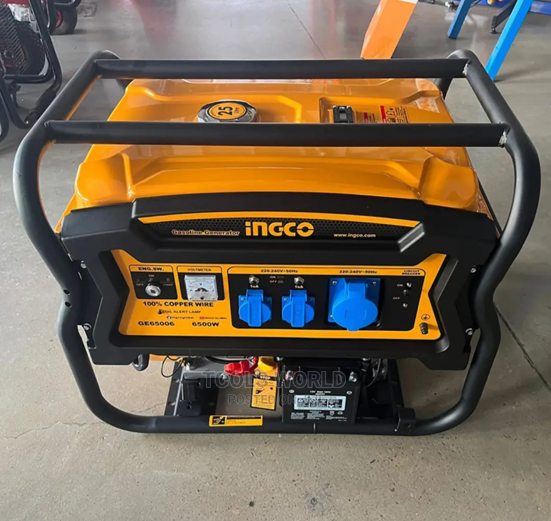 INGCO 6.5kvs Keystater Gasoline Generator 6.5kw- GE65006